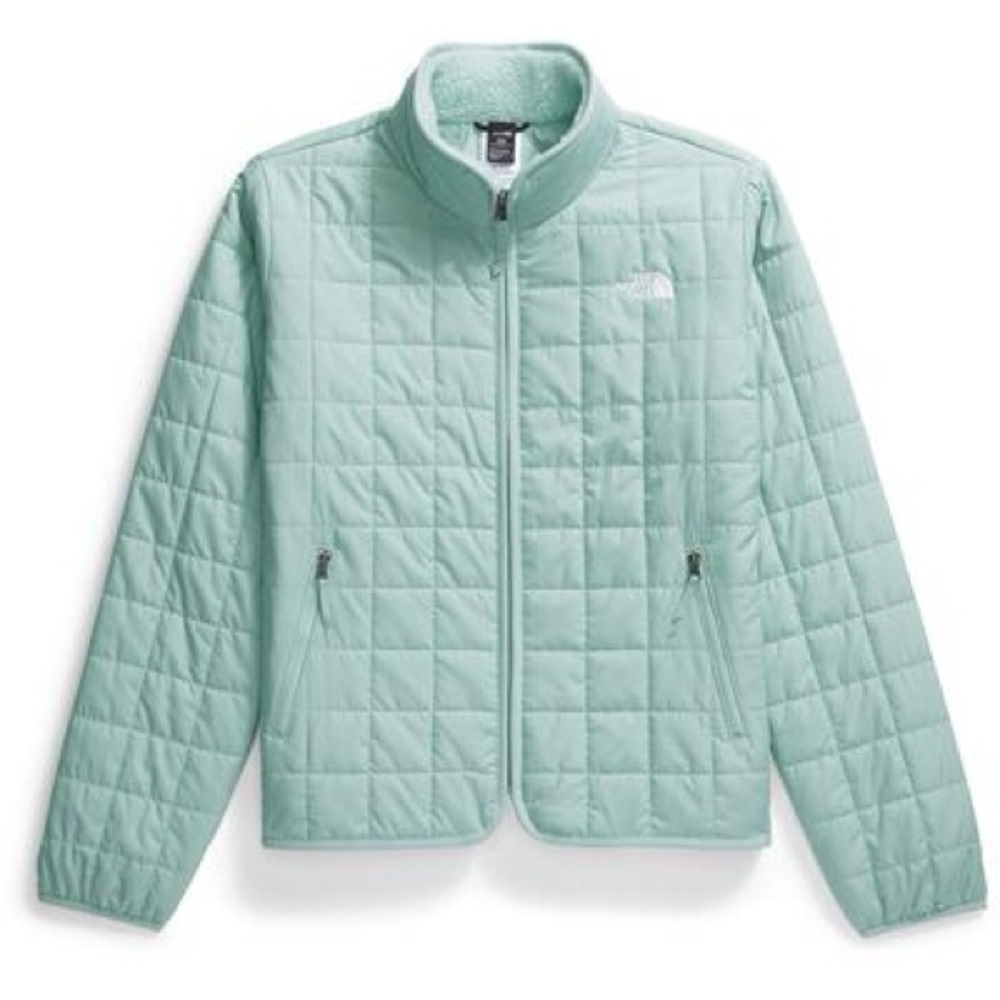 The North Face Puffer Jacket - Light mint green